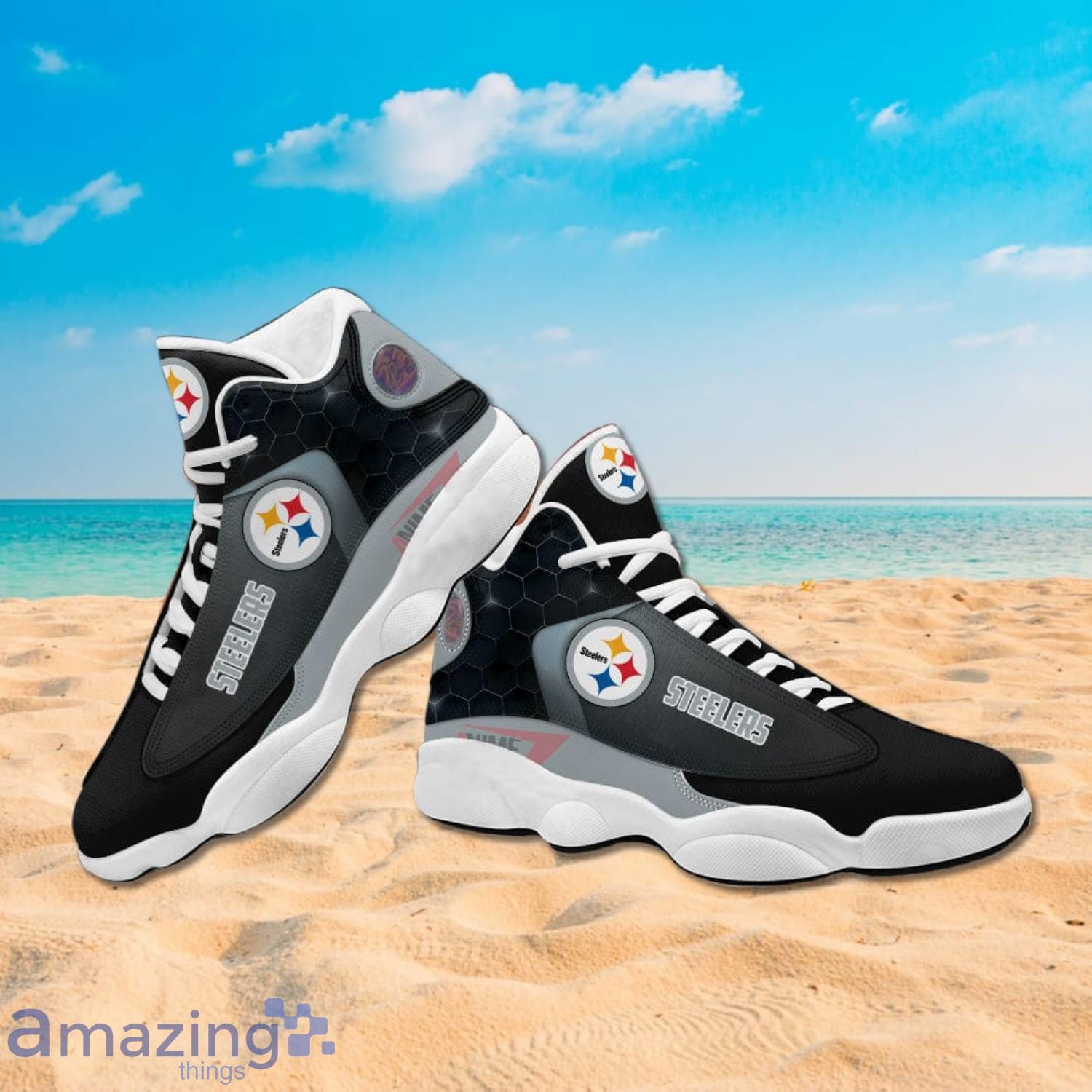 Pittsburgh Steelers Air Jordan 13 Sneakers Nfl Custom Sport Shoes