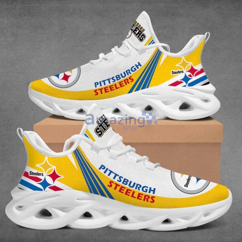 Pittsburgh Steelers Casual 3D Max Soul Shoes For Men And Women Product Photo 1