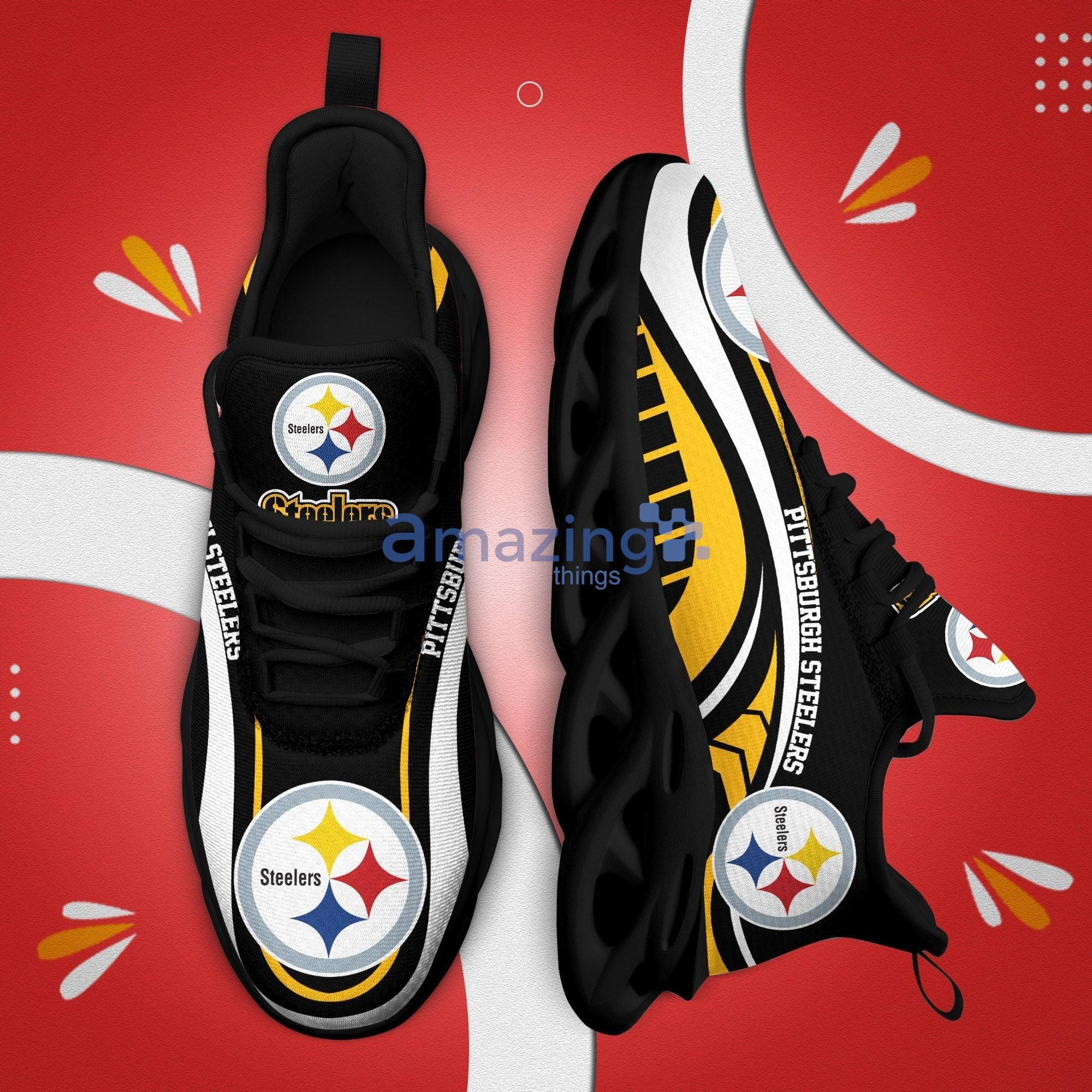 Pittsburgh Steelers Cool Max Soul Shoes For Men And Women