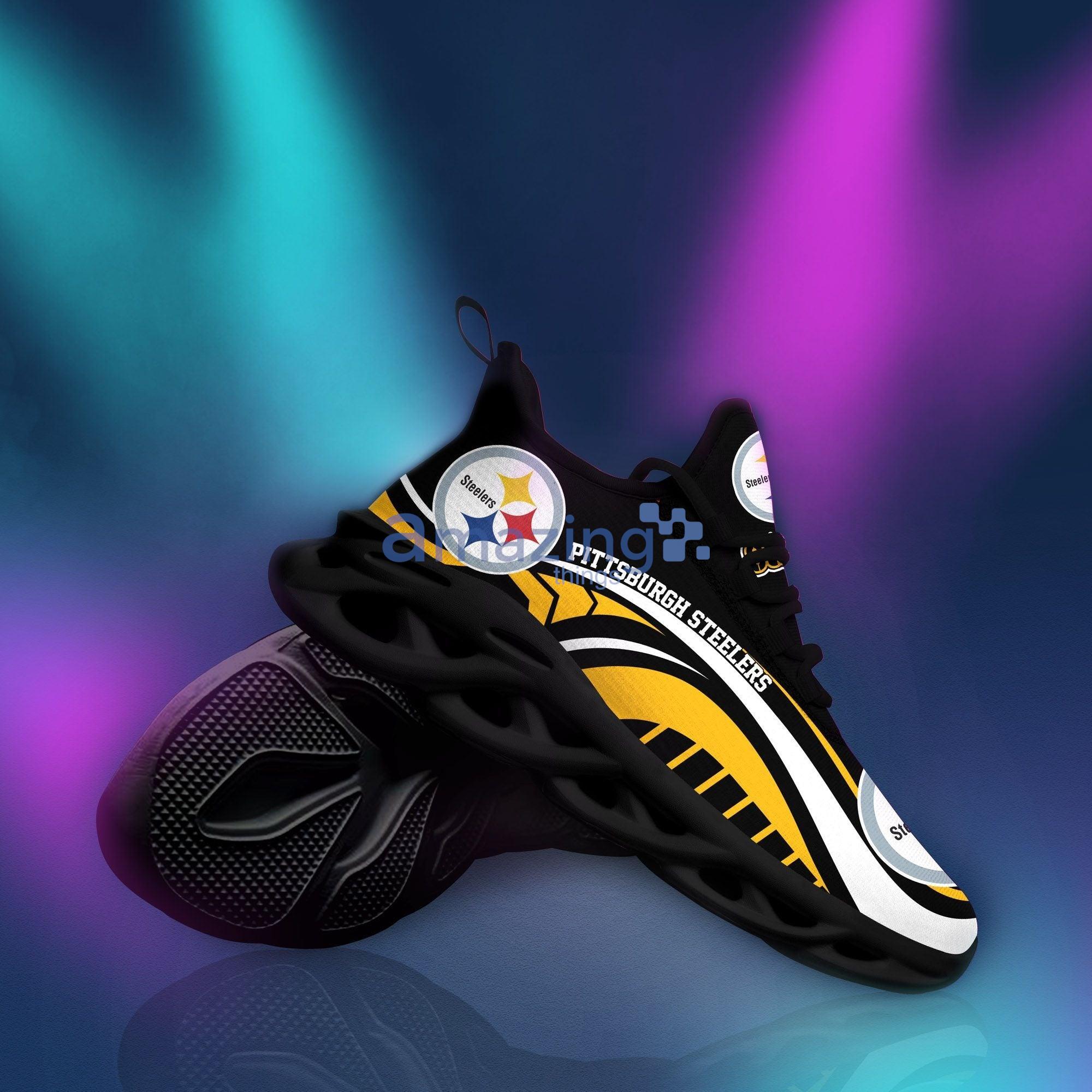 Pittsburgh Steelers Cool Max Soul Shoes For Men And Women Product Photo 1