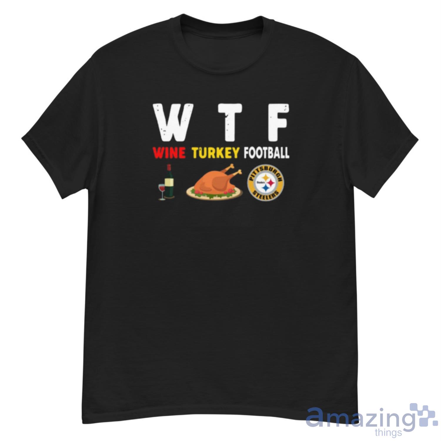 Pittsburgh Steelers Turkey Thanksgiving Day Women's V-Neck T-Shirt