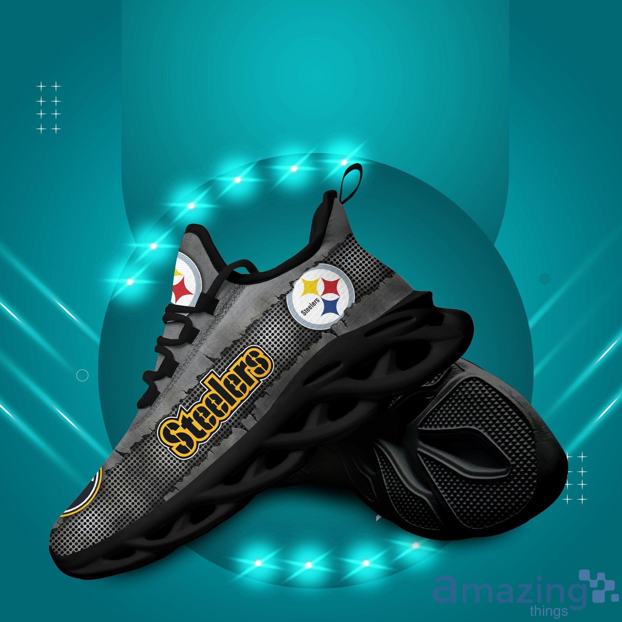 Pittsburgh Steelers Max Soul Sneaker Running Shoes Product Photo 1