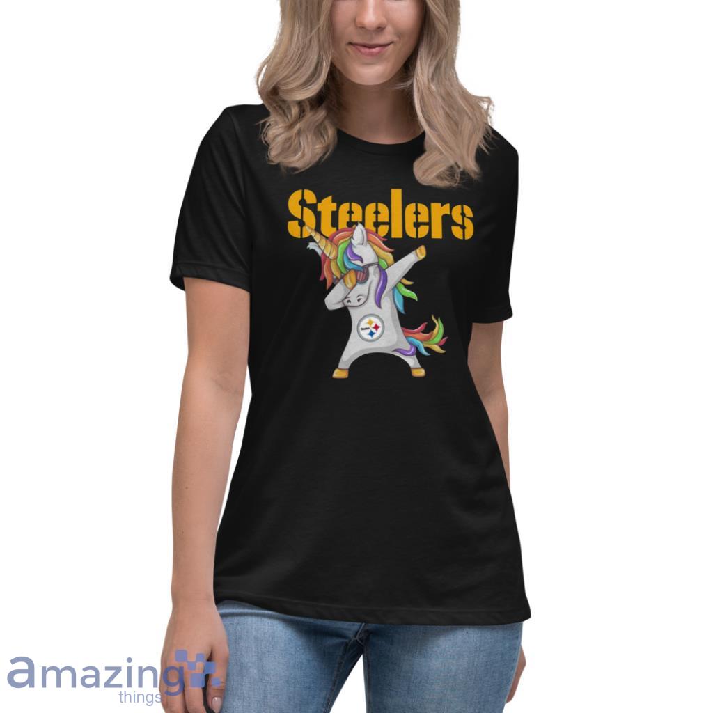 Pittsburgh Steelers NFL Women's Long Sleeve High-Low Tee