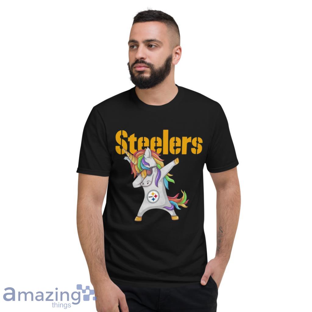 Pittsburgh Steelers Men's Short Sleeve Polo Shirt Sports T-Shirt with