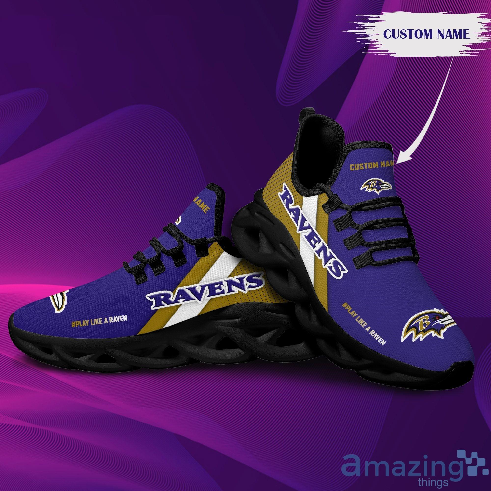 Baltimore Ravens Running Shoes - Gym Sneakers –