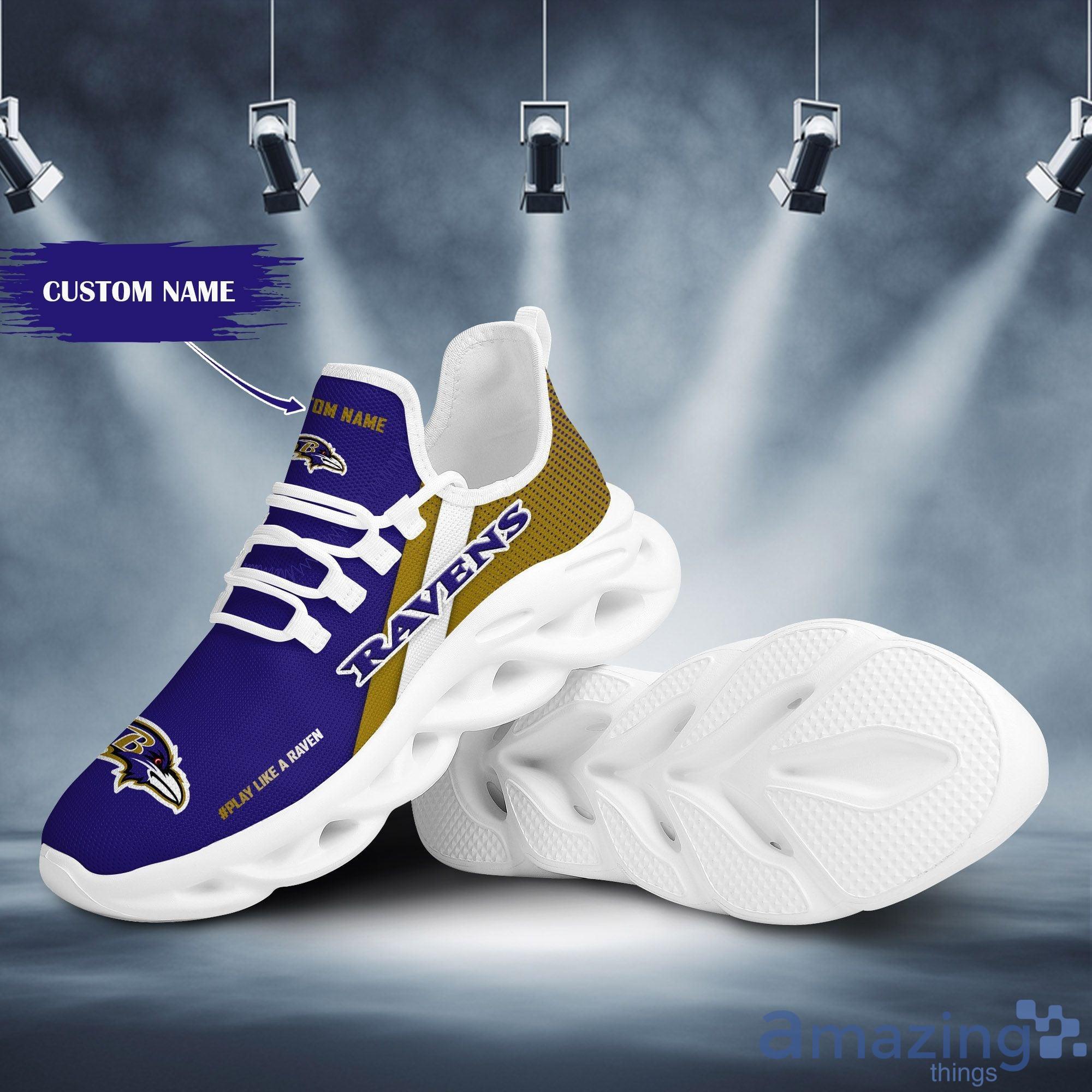 Baltimore Ravens Running Shoes - Gym Sneakers –