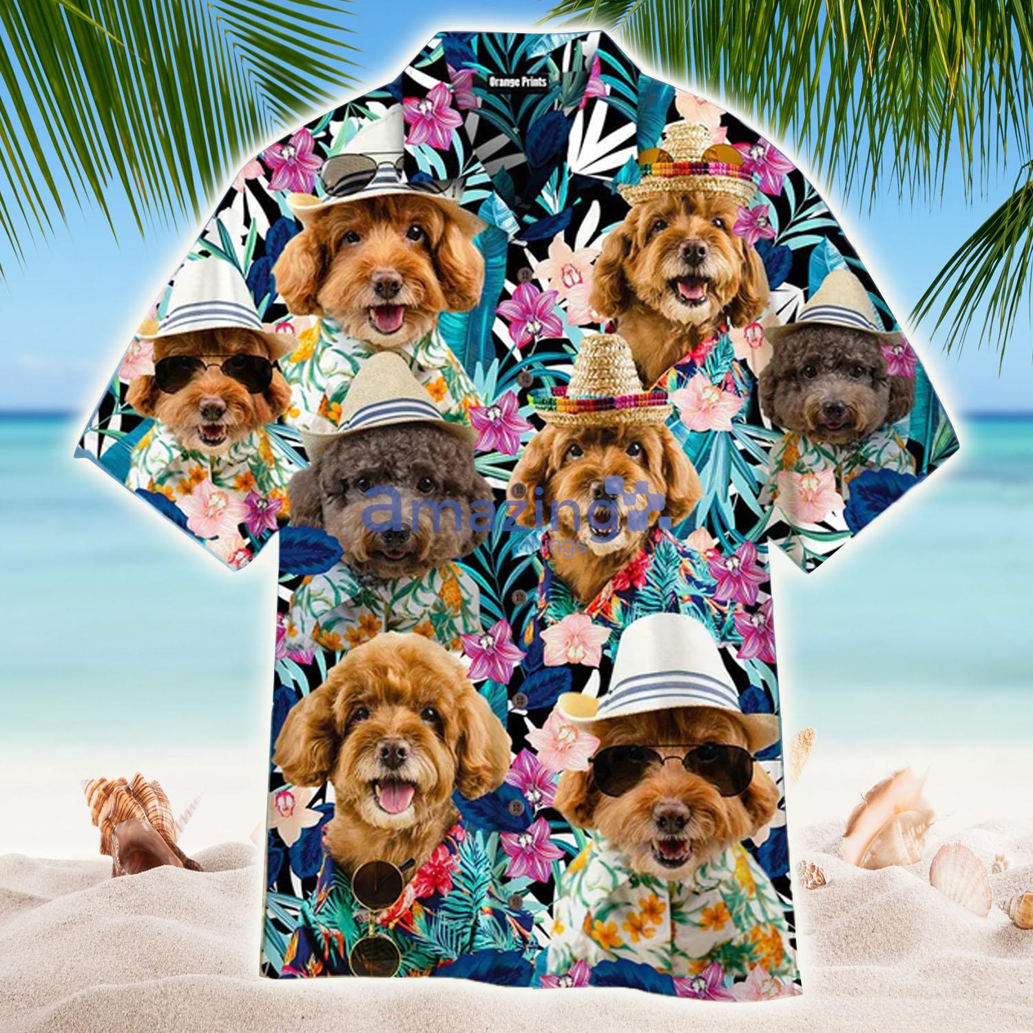 Poodle Dog Tropical Hawaiian Shirt - Poodle Dog Tropical Hawaiian Shirt Poodle Dog Tropical Hawaiian Shirt - Poodle Dog Tropical Hawaiian Shirt