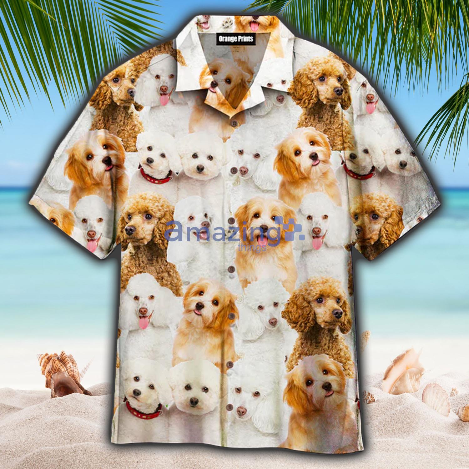 Poodle Funny Dog Hawaiian Shirt - Poodle Funny Dog Hawaiian Shirt