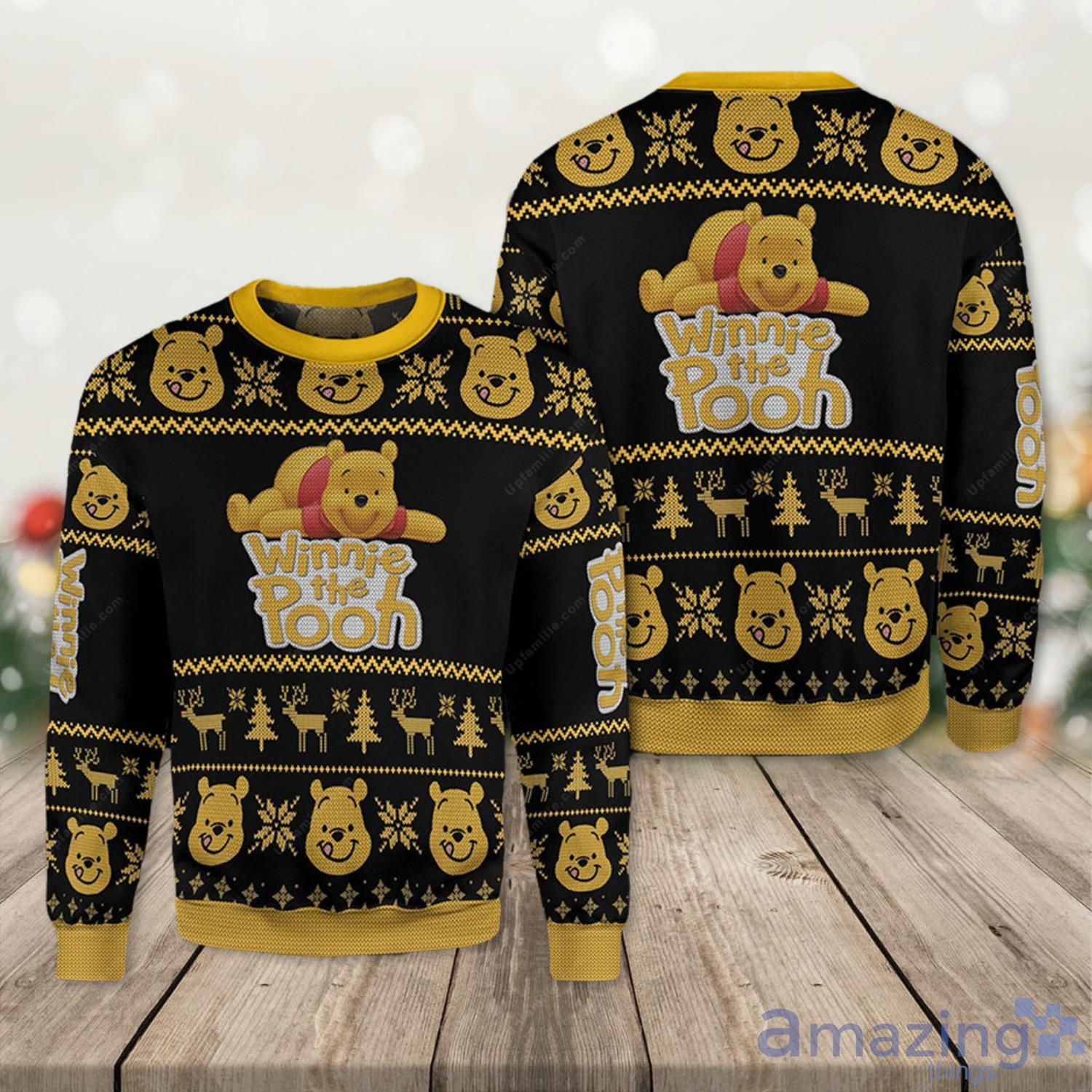 Pooh shop christmas sweater