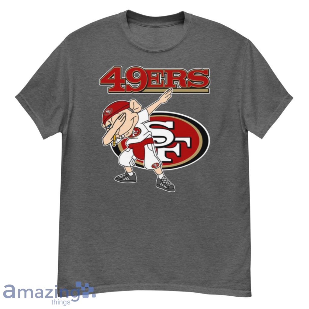San Francisco 49ers NFL Football Jeffy Dabbing Sports For Fans T Shirt - G500 Men’s Classic T-Shirt-1