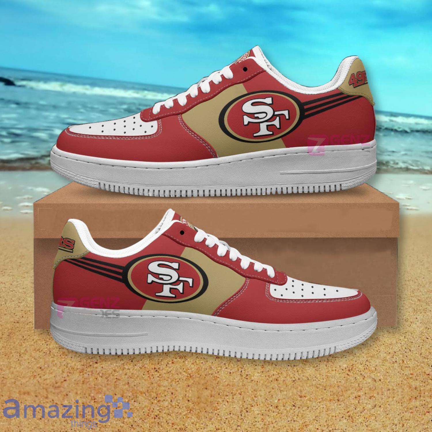 San Francisco 49ers NFL Logo Air Force Shoes Gift For Fans