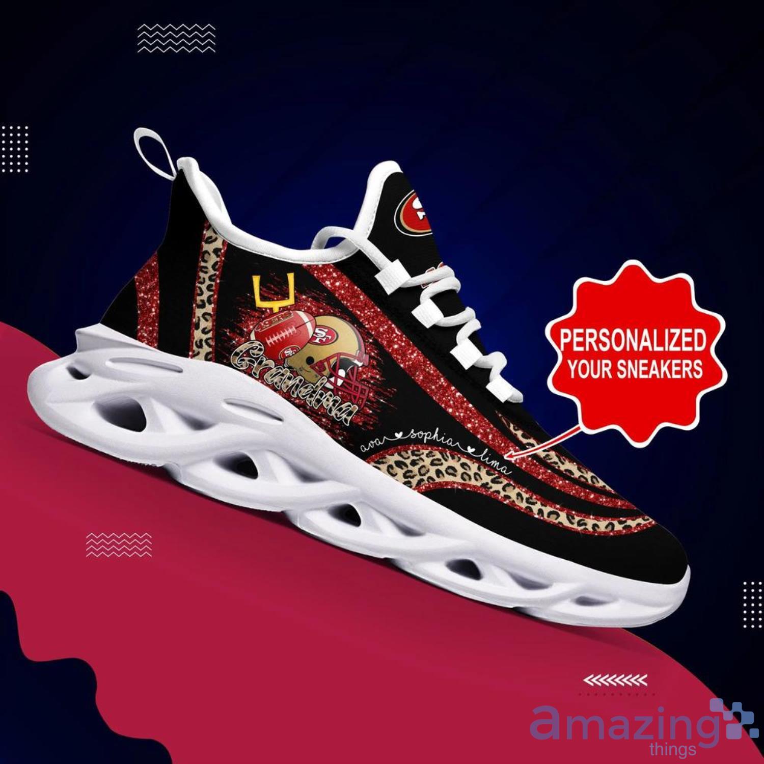 San Francisco 49ers Nfl San Francisco 49ers Custom Sneakers It2673