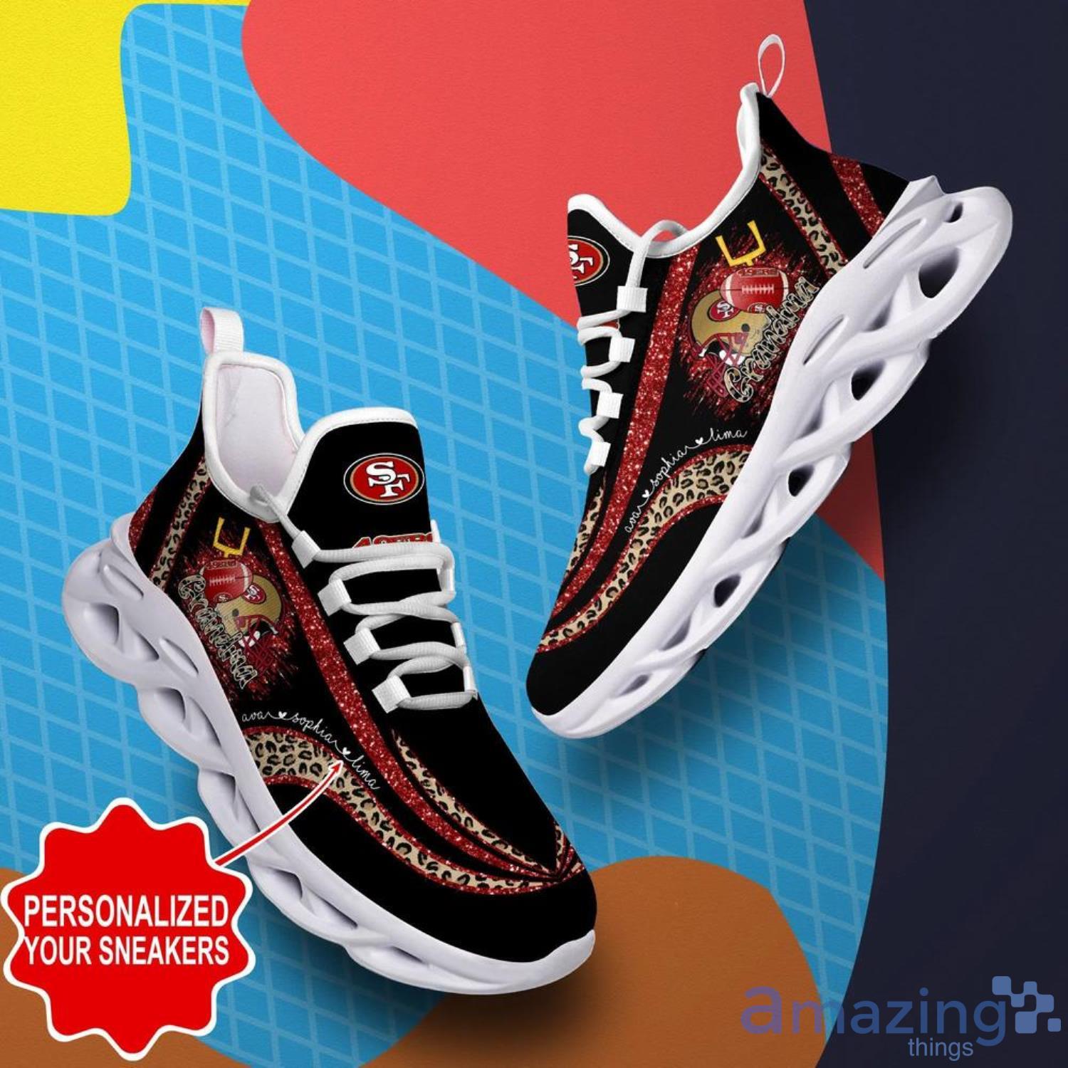 Personalized Name] San Francisco Giants MLB Max Soul Shoes