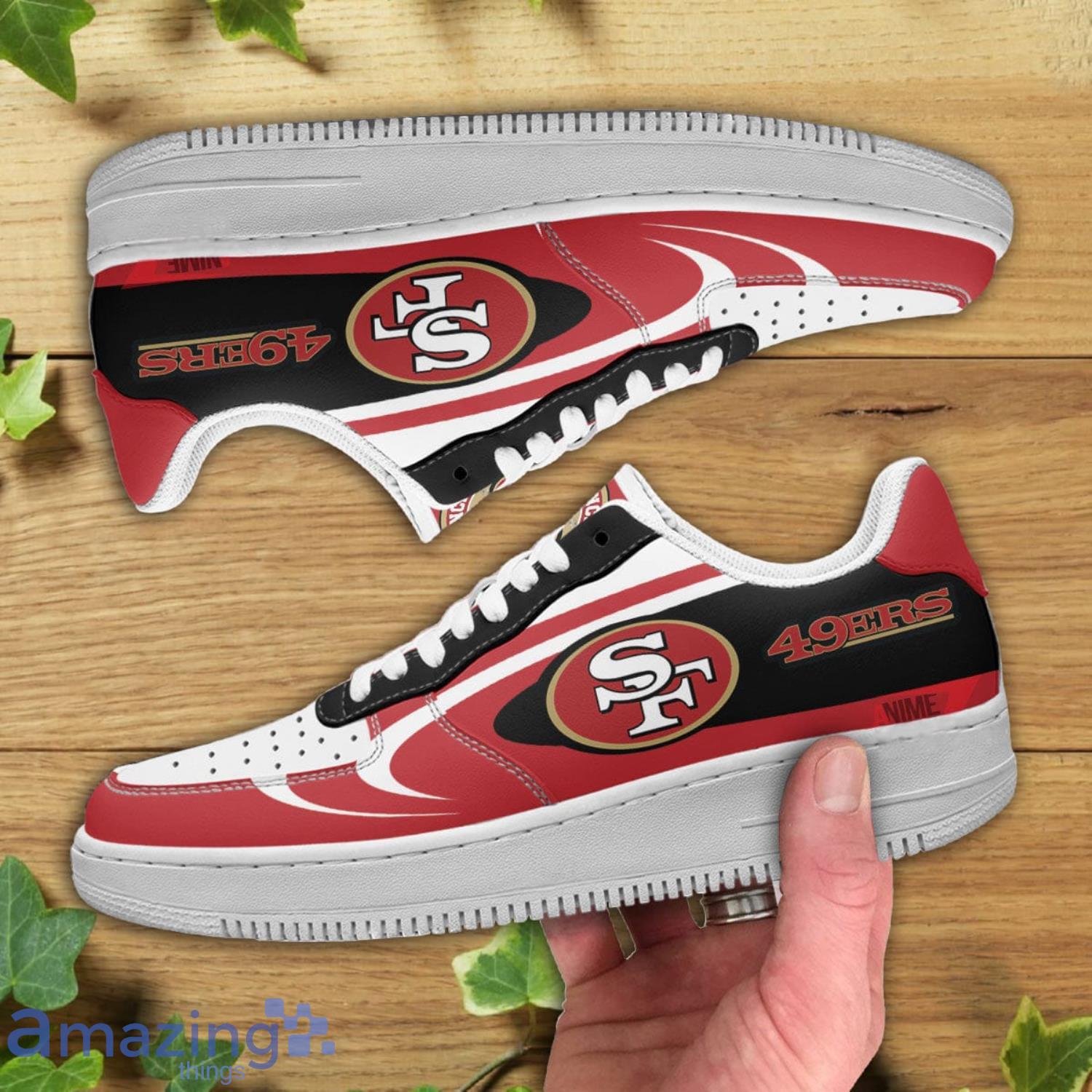 Nike, Shoes, Custom Air Force San Francisco 49ers