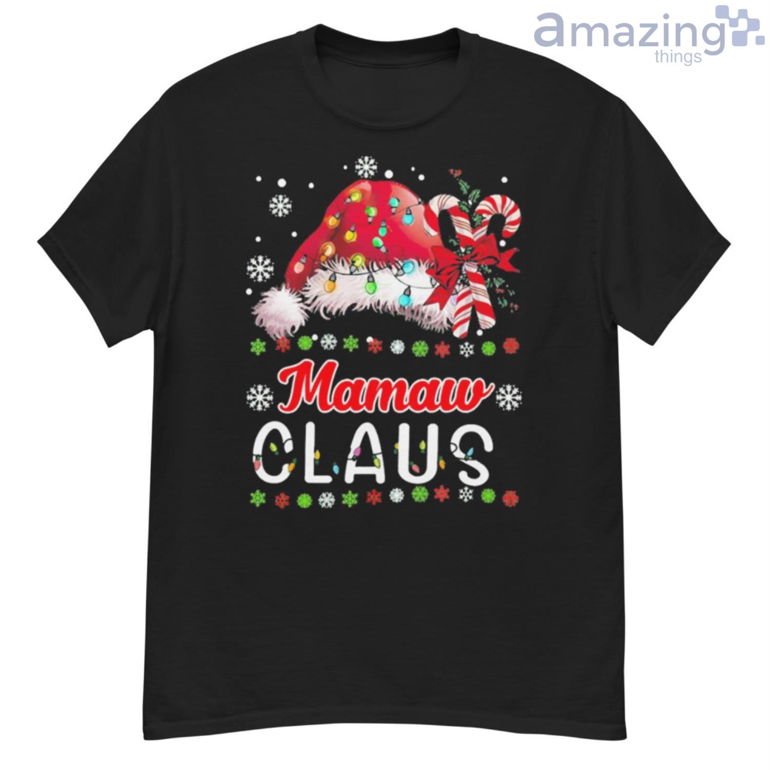 Santa Mamaw Claus Grandma Christmas Sweater Shirt - G500 Men’s Classic T-Shirt