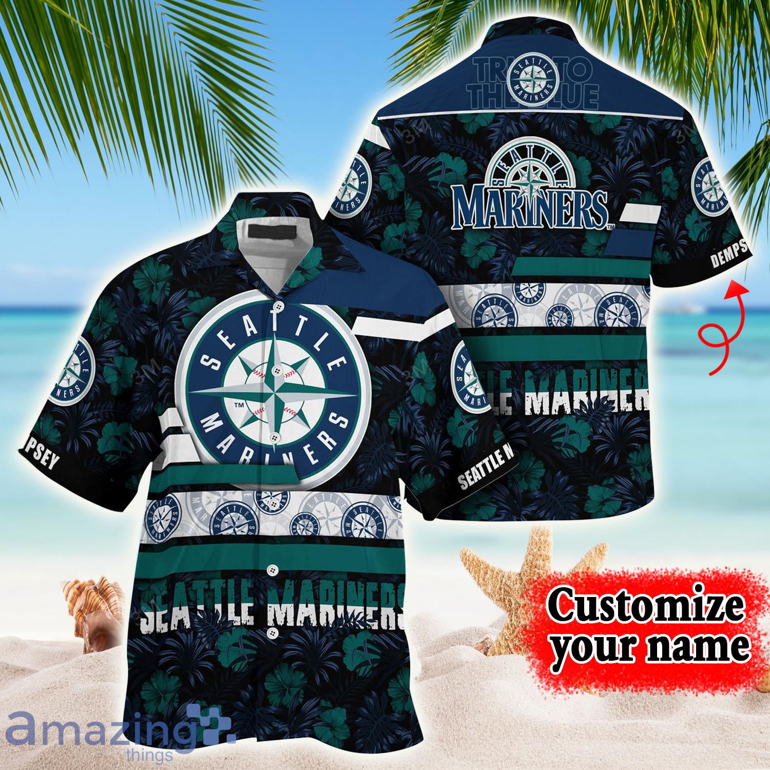 Seattle Mariners MLB Sport Fans Tropical Hawaiian Shirt Summer Gift