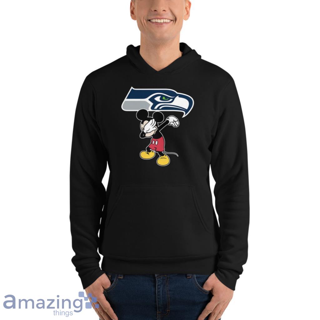 Seattle Seahawks NFL Football Dabbing Mickey Disney Sports T Shirt