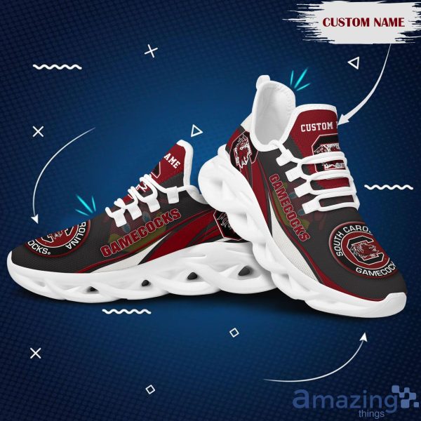 South Carolina Gamecocks Mascot Custom Name Max Soul Sneakers Running Shoes