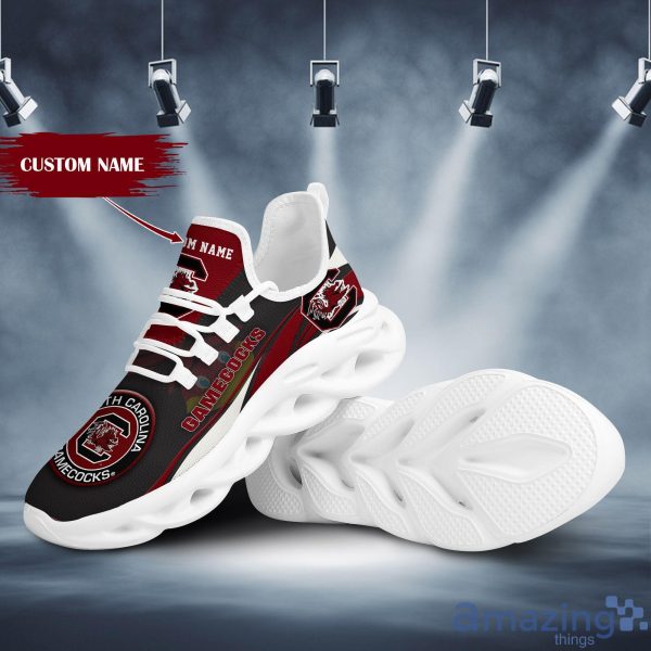 South Carolina Gamecocks Mascot Custom Name Max Soul Sneakers Running Shoes