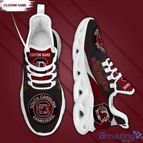 South Carolina Gamecocks Mascot Custom Name Max Soul Sneakers Running Shoes