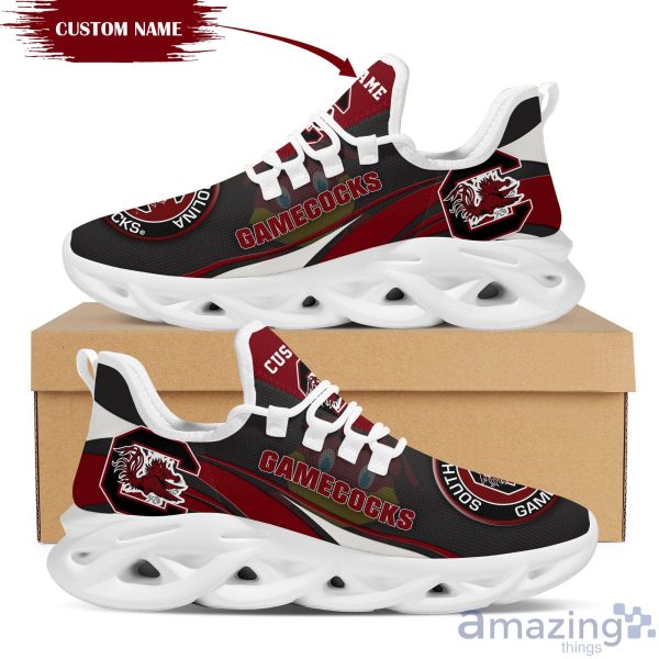 South Carolina Gamecocks Mascot Custom Name Max Soul Sneakers Running Shoes