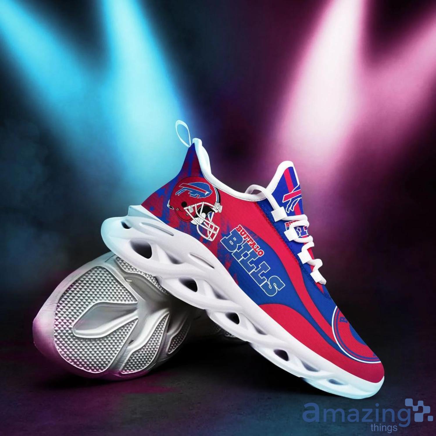 Buffalo Bills Custom Name Sneakers Max Soul Shoes Sport Shoes For