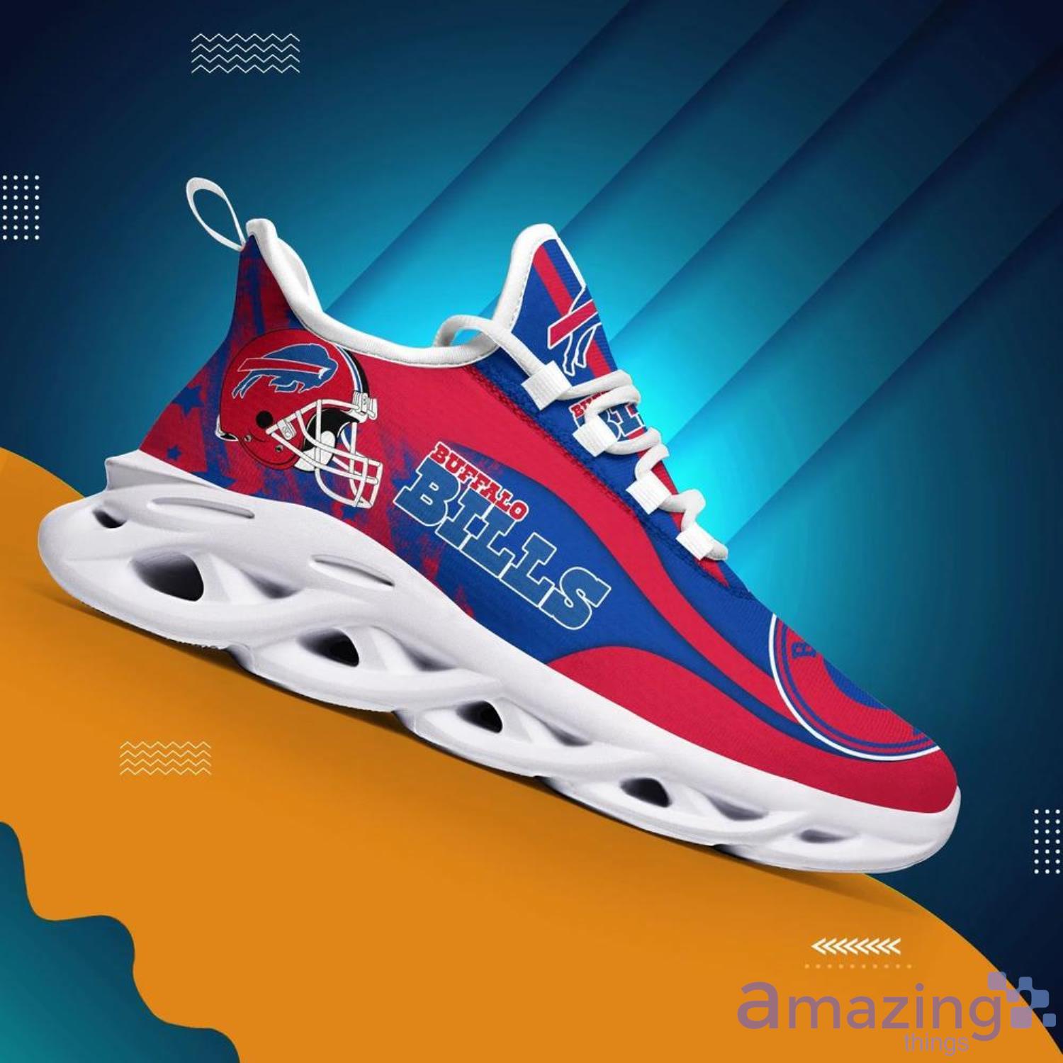 Buffalo Bills NFL Custom Name Air Jordan 11 Sneakers Shoes For