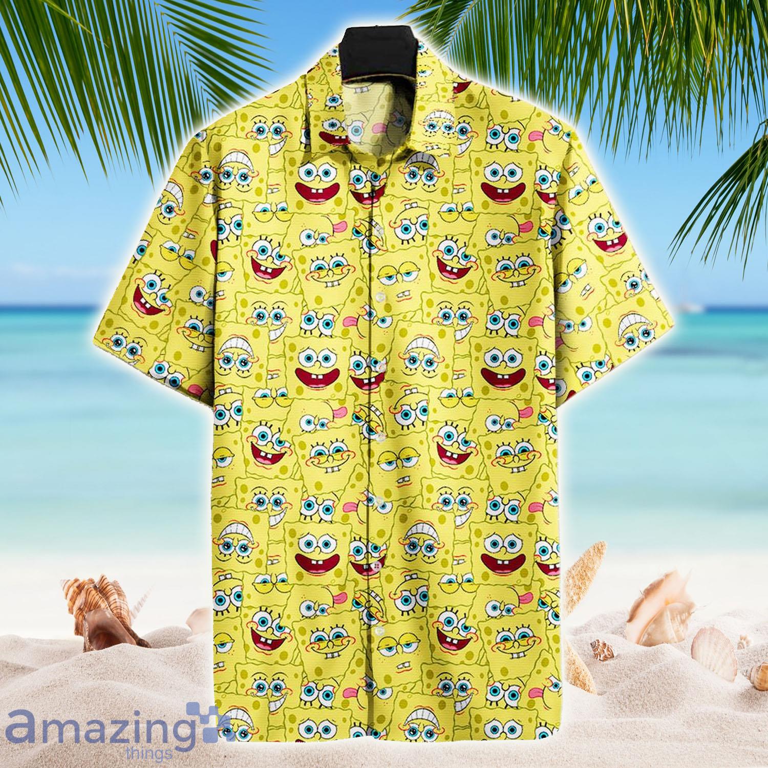 Squarepants Sponge Emoji Faces Hawaii Shirt - Squarepants Sponge Emoji Faces Hawaii Shirt Squarepants Sponge Emoji Faces Hawaii Shirt - Squarepants Sponge Emoji Faces Hawaii Shirt