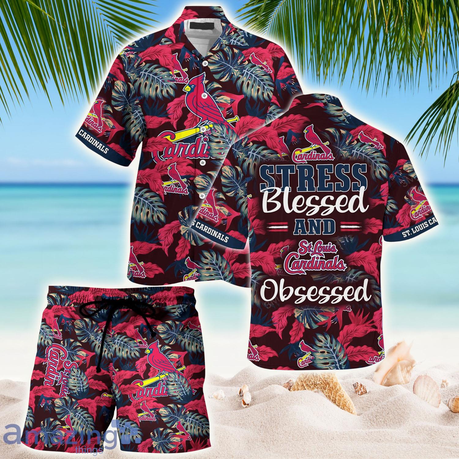 MLB St. Louis Cardinals Hawaiian Shirt Beach Gift For Friend