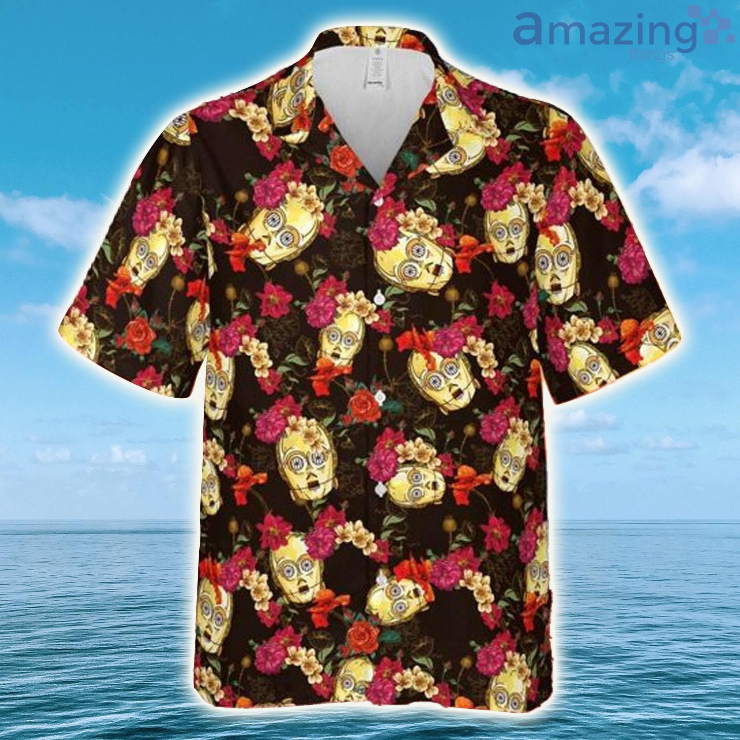 Star Wars Floral Hawaiian Shirt - Star Wars Floral Hawaiian Shirt Star Wars Floral Hawaiian Shirt - Star Wars Floral Hawaiian Shirt