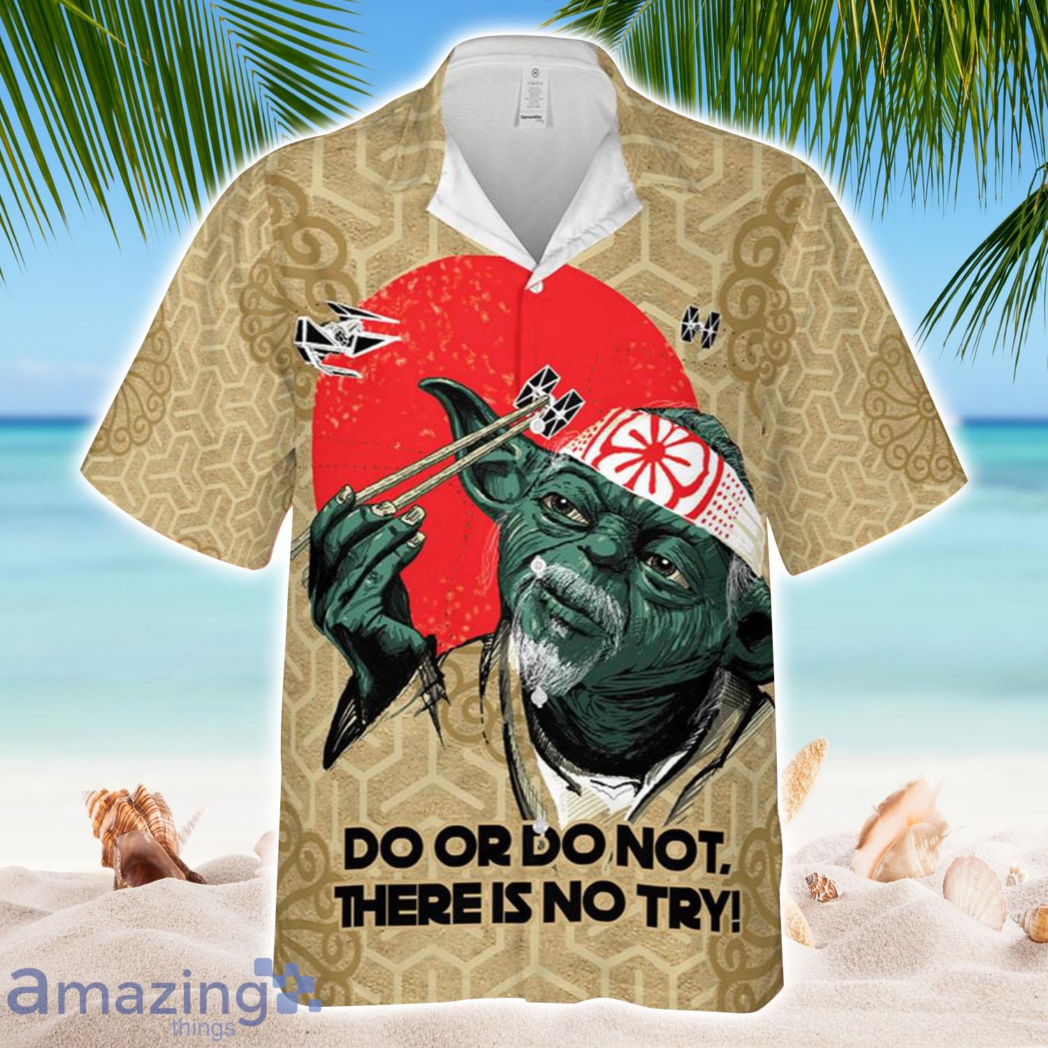 Star Wars Hawaiian Shirt Master Yoda - Star Wars Hawaiian Shirt Master Yoda