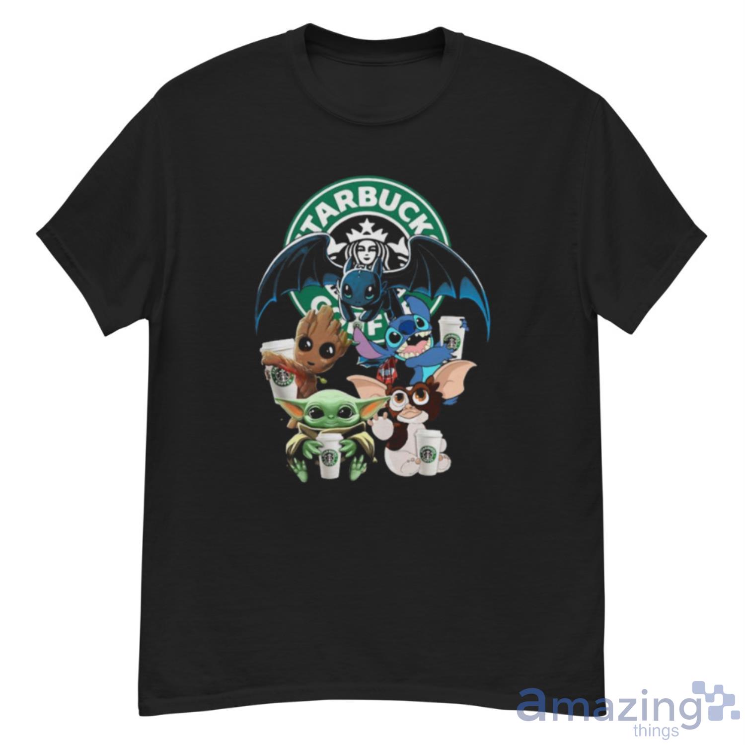 Starbucks Baby Yoda Groot Stitch Toothless and Gremlins shirt - G500 Men’s Classic T-Shirt Starbucks Baby Yoda Groot Stitch Toothless and Gremlins shirt - G500 Men’s Classic T-Shirt