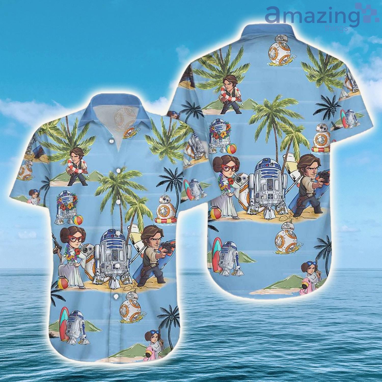 Summer Time Star Wars Hawaiian Shirt - Summer Time Star Wars Hawaiian Shirt