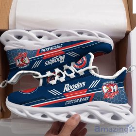 Sydney Roosters Custom Name Max Soul Sneakers Running Shoes 