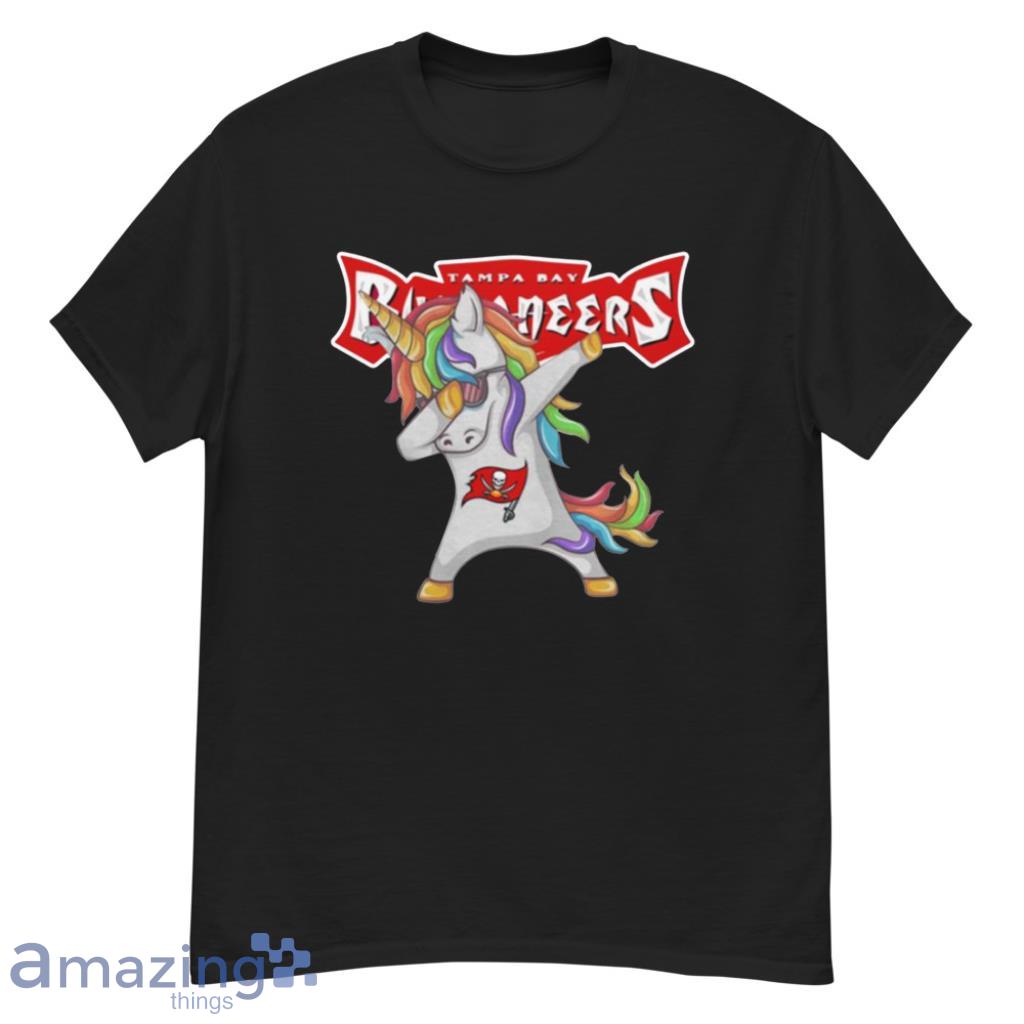 Tampa Bay Buccaneers NFL Football Funny Unicorn Dabbing Sports For Fans T  Shirt