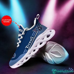 Tennessee Titans Custom Name Max Soul Sneakers Running Shoes image Tennessee Titans Custom Name Max Soul Sneakers Running Shoes