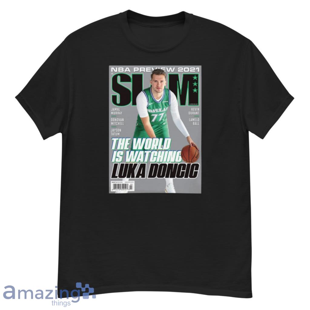 The World Is Watching Luka Doncic T Shirt image The World Is Watching Luka Doncic T-Shirt - G500 Men’s Classic T-Shirt