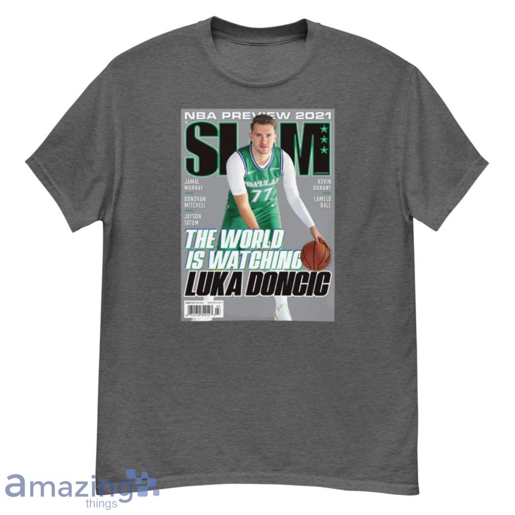 The World Is Watching Luka Doncic T-Shirt - G500 Men’s Classic T-Shirt-1