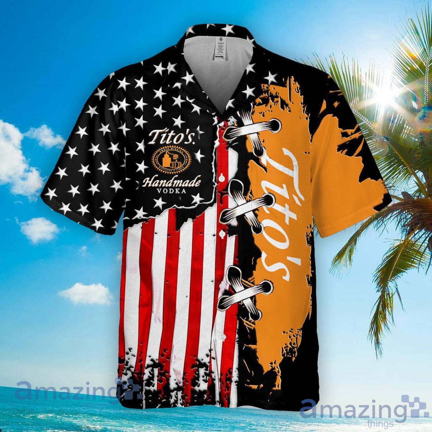 Tito’s Flag Hawaiian Shirt For Men And Women image Tito’s Flag Hawaiian Shirt For Men And Women Product Photo 2