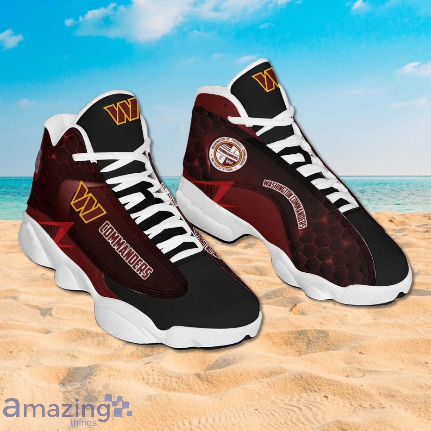 Washington Commanders Air Jordan 13 Sneakers Nfl Custom Sport Shoes