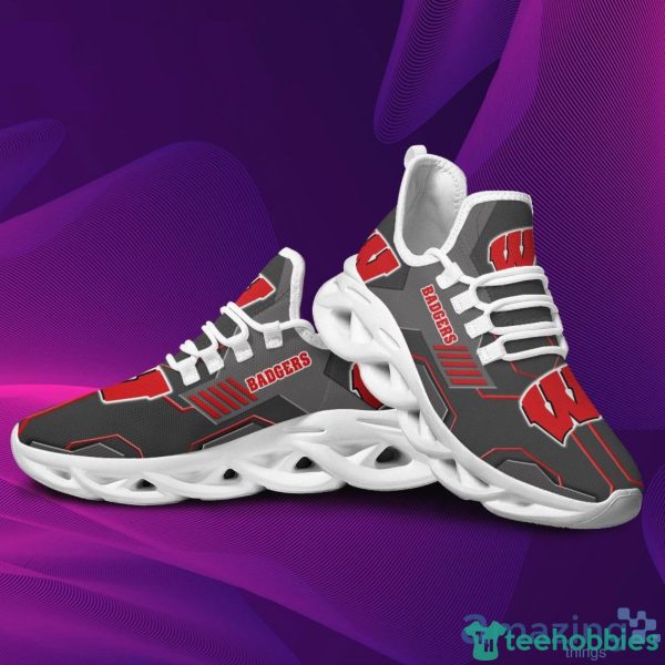 Wisconsin Badgers Max Soul Sneakers Running Shoes