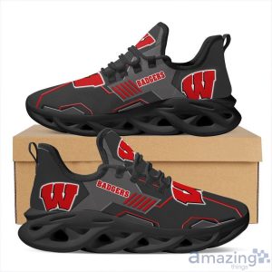 Wisconsin Badgers Max Soul Sneakers Running Shoes