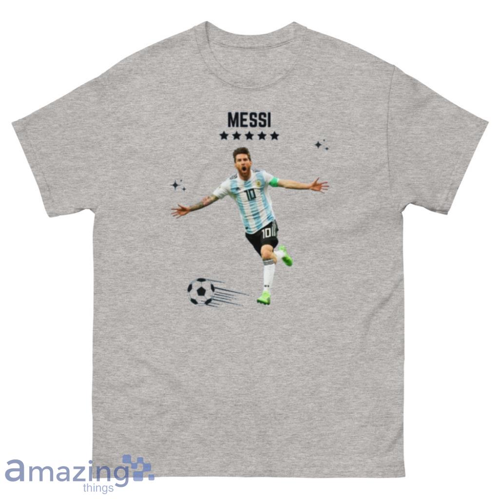 World Cup Winners Argentina Messi Shirt - 500 Men’s Classic Tee Gildan