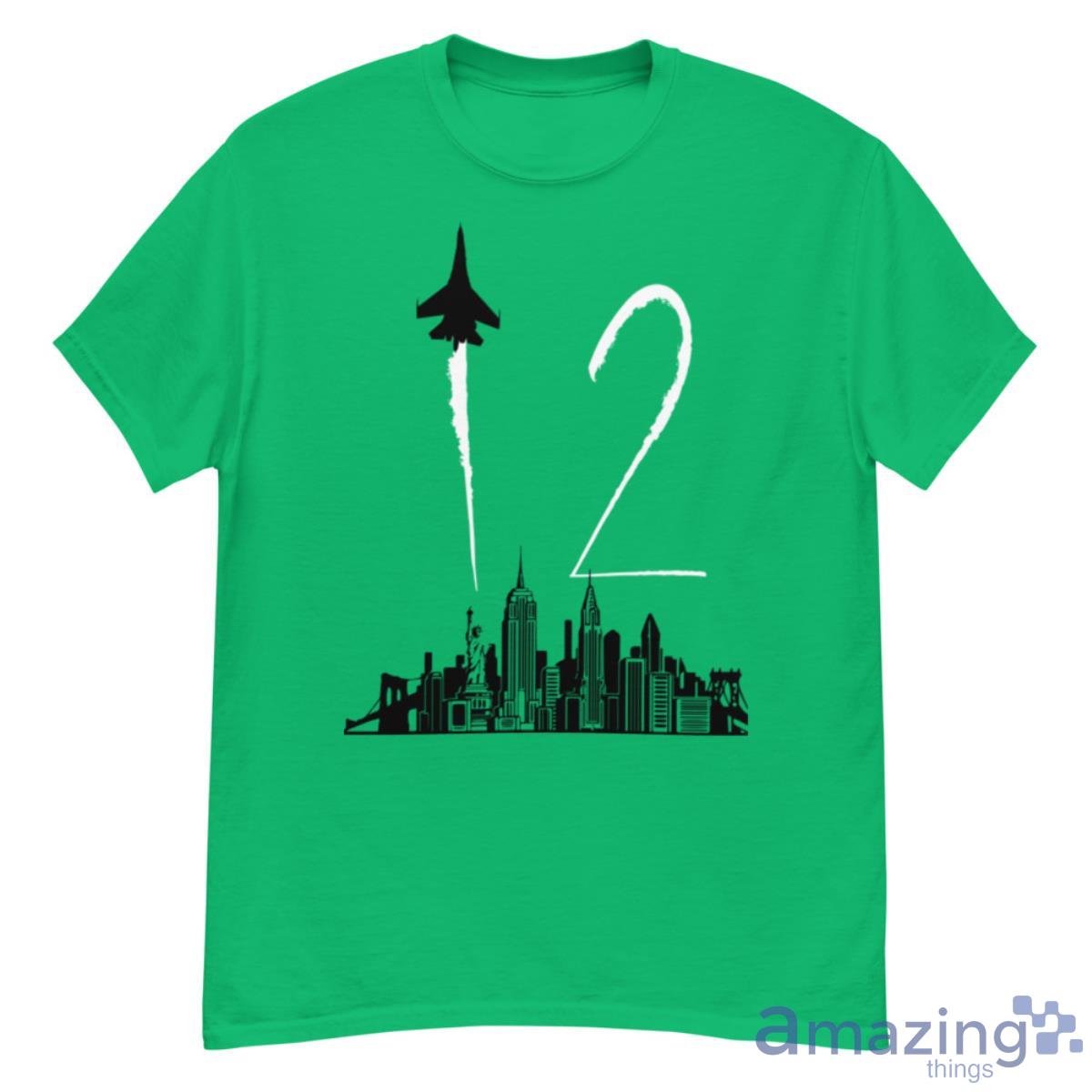 Aaron Rodger New York Jets Skyline T-Shirt - G500 Men’s Classic T-Shirt-1