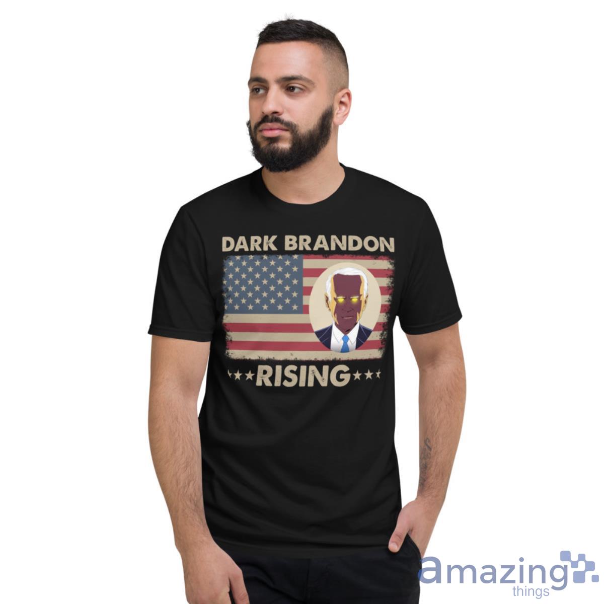 Dark Brandon Funny Joe Biden Meme Shirt - Short Sleeve T-Shirt