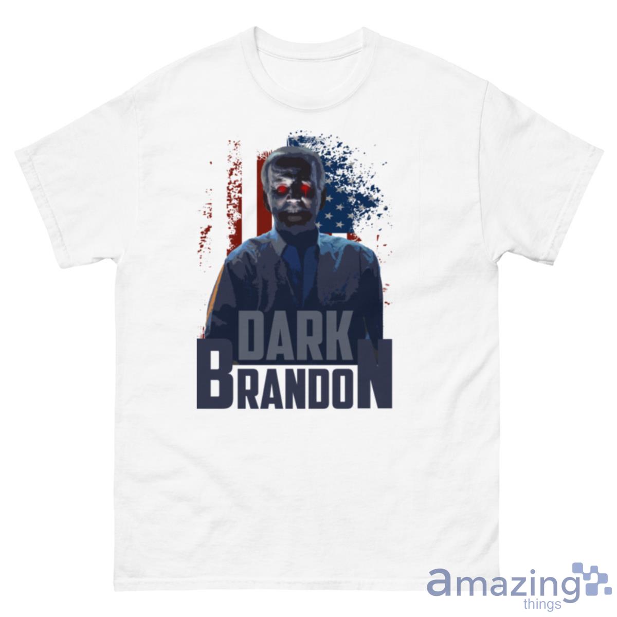 Joe Biden 2024 Flag Dark Brandon Shirt - 500 Men’s Classic Tee Gildan