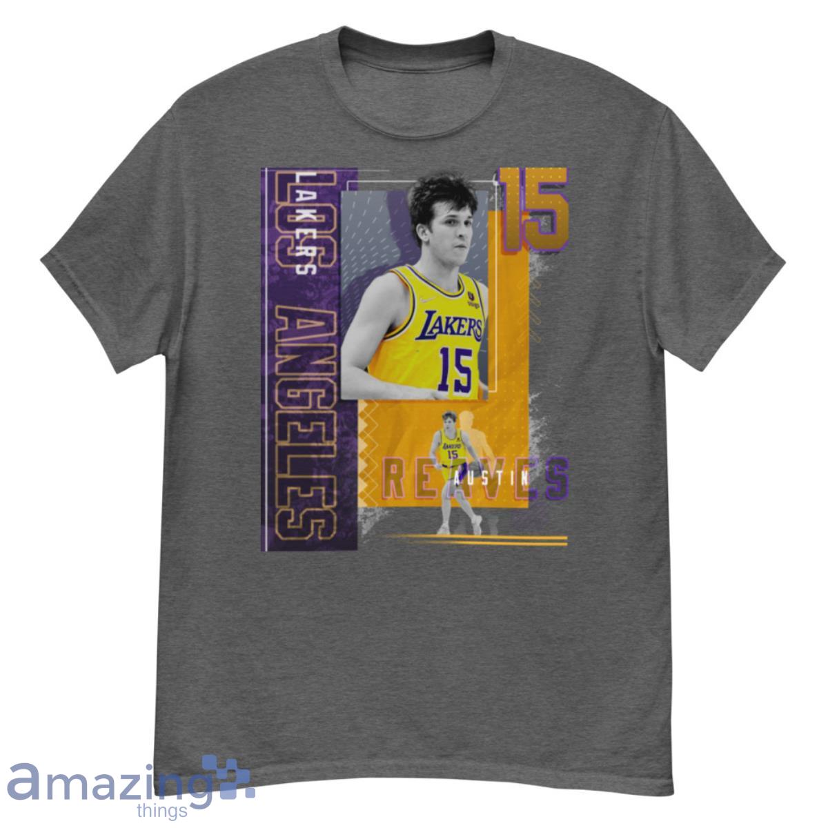 Austin Reaves Basketball Paper Poster Lakers Shirt - G500 Men’s Classic T-Shirt-1