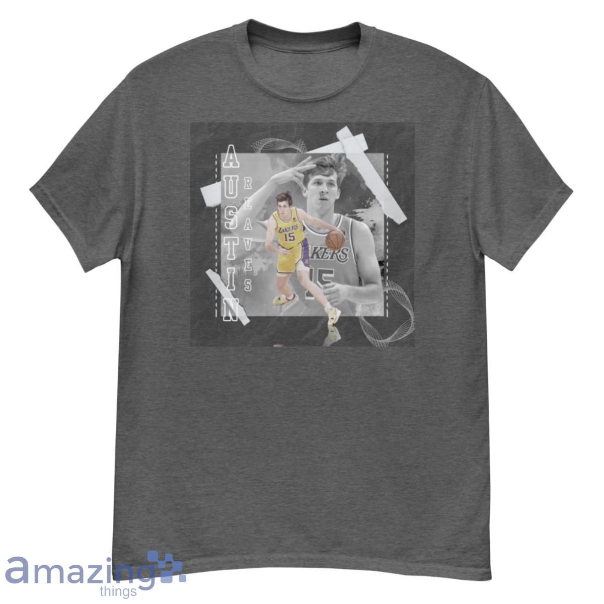 Austin Reaves Basketball Paper Poster Lakers T-Shirt - G500 Men’s Classic T-Shirt-1