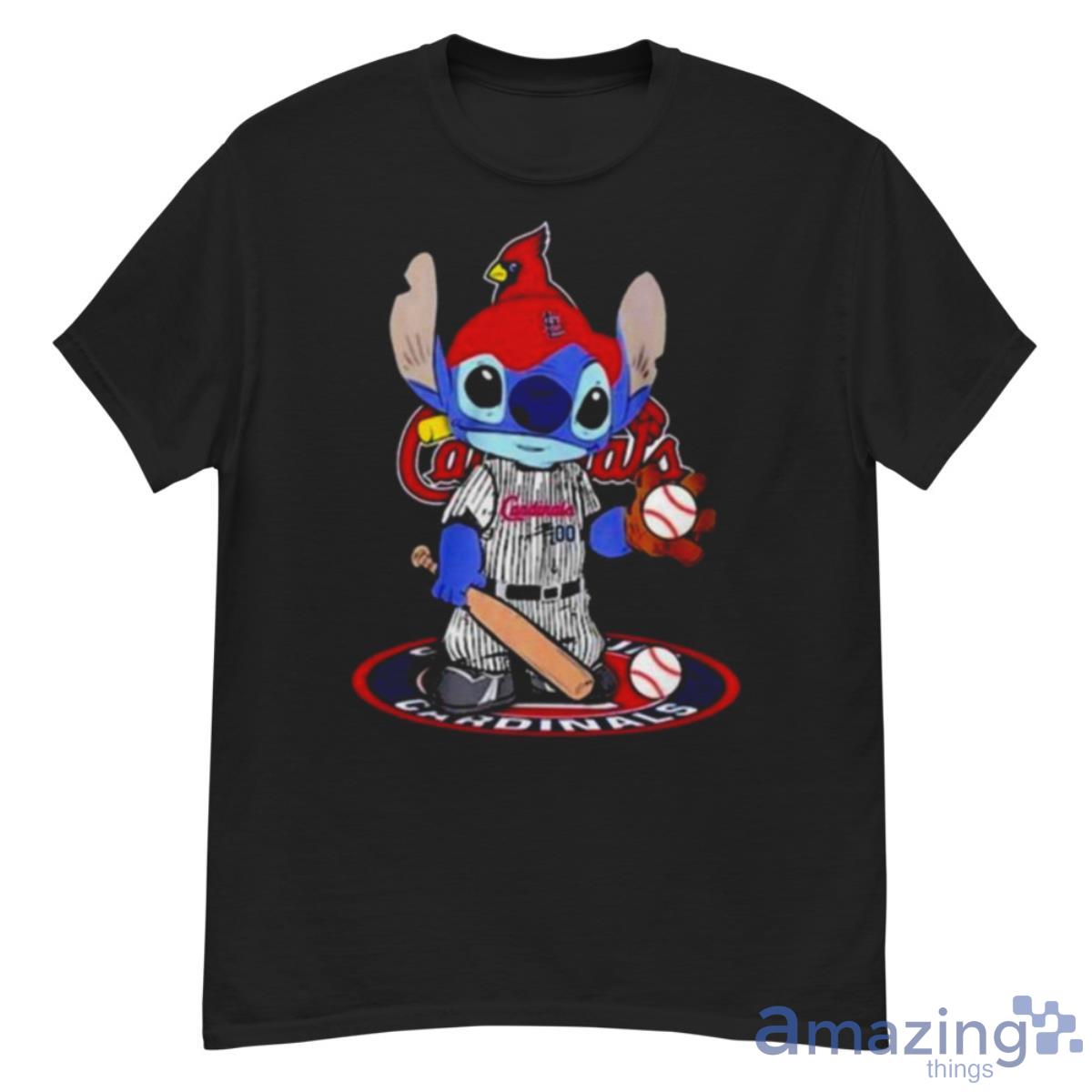 Baby Stitch St Louis Cardinals Baseball Logo 2023 Shirt - G500 Men’s Classic T-Shirt