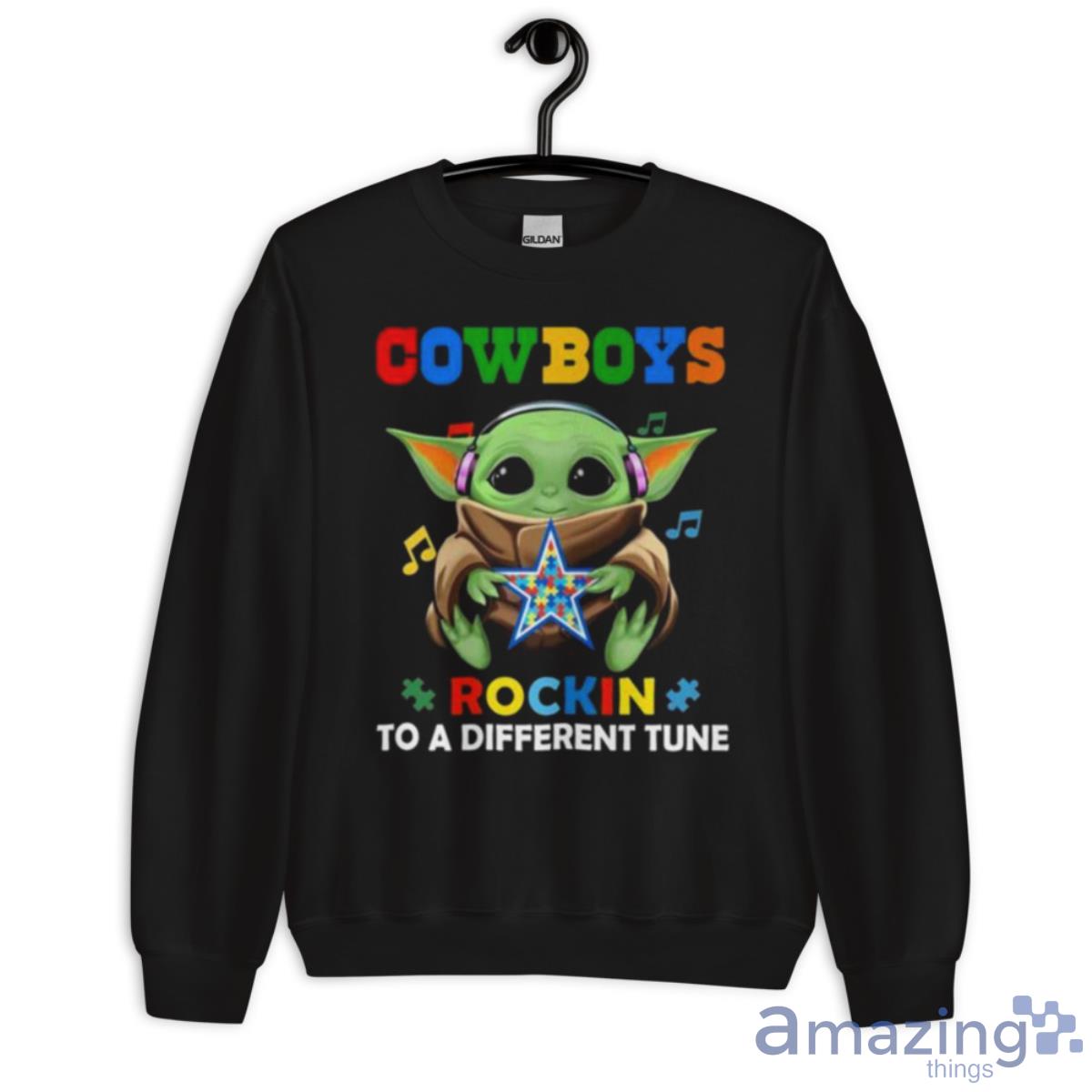 Dallas Cowboys Clothing 3D Brilliant Baby Yoda Dallas Cowboys